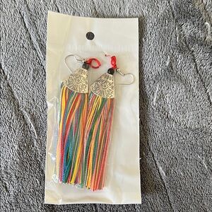 Colorful Tassel Earrings